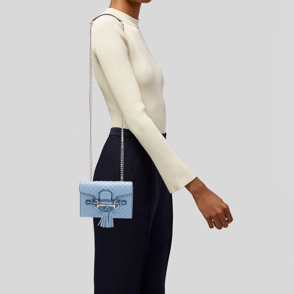 Gucci
Mini Microguccissima Emily Shoulder Bag